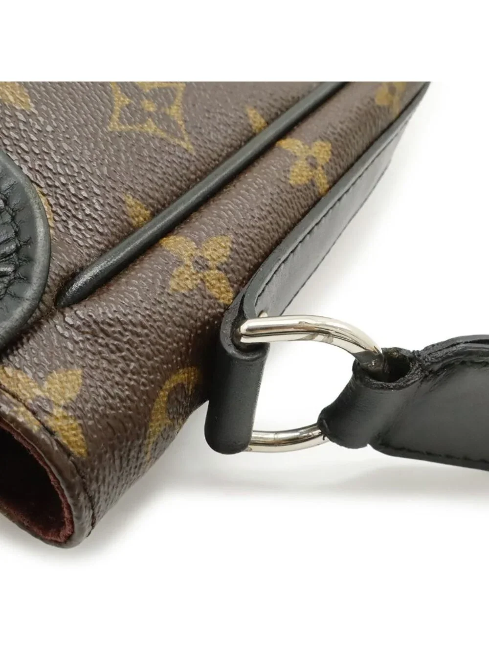 Louis Vuitton Monogram Macassar Bus PM Shoulder Bag Pochette